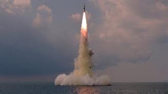 Ο Πύραυλος που Εκτόξευσε η Βόρεια Κορέα Διένυσε Περίπου 500 Χιλιόμετρα, Σύμφωνα με τον Υπουργό Άμυνας της Ιαπωνίας
